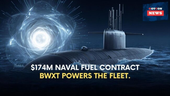 BWXT Secures $174M Naval Nuclear Fuel Contract