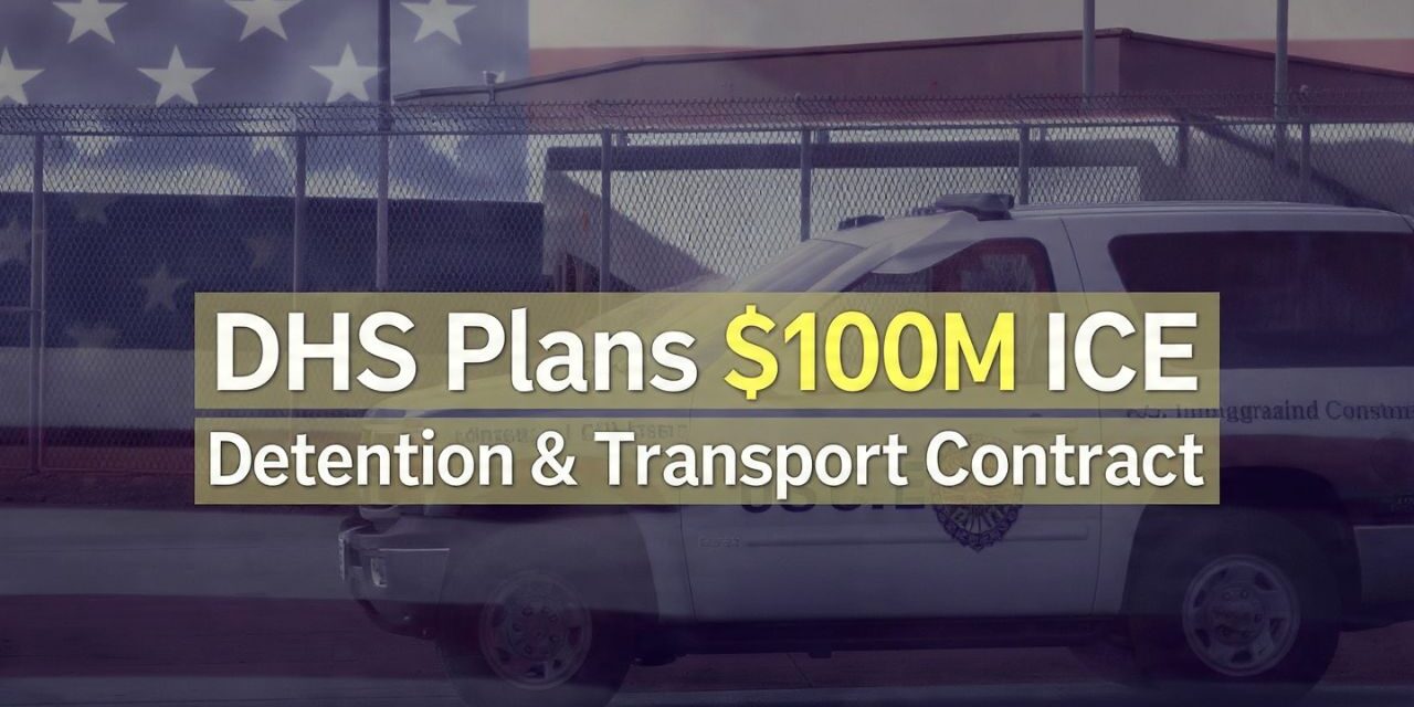 DHS Plans $100M Detention & Transport Contract