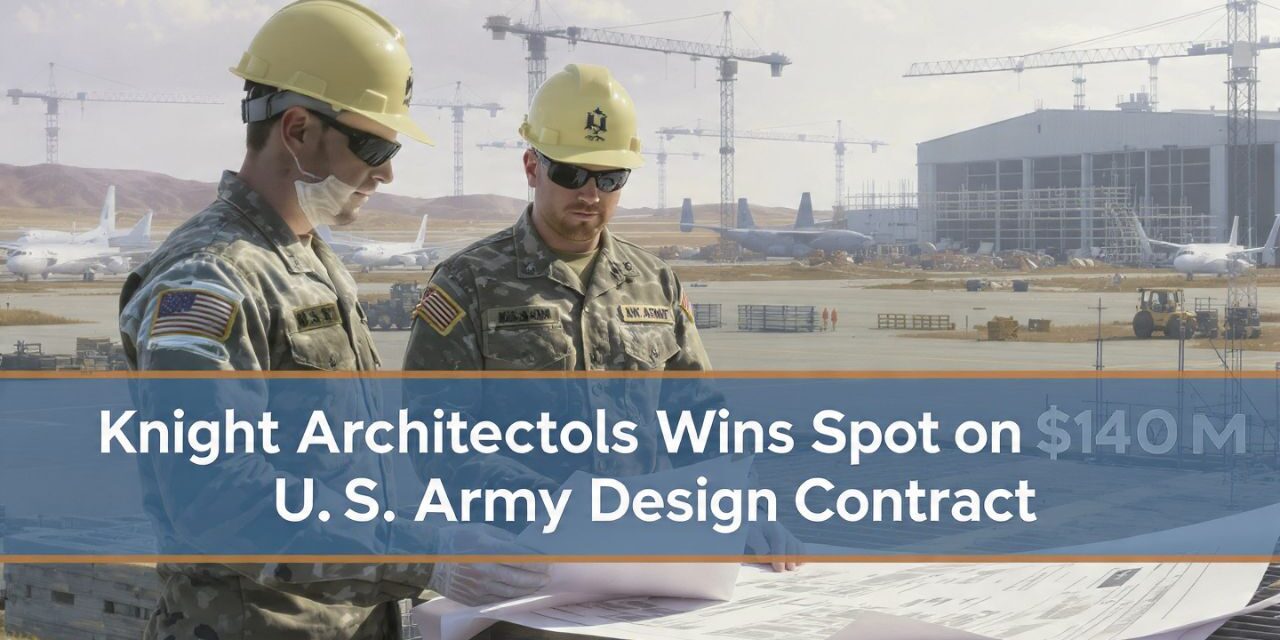 Knight Architects Secures Spot on $140M Army A-E Contract
