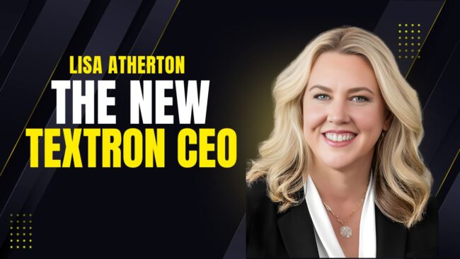Lisa Atherton to Succeed Scott Donnelly as Textron President, CEO