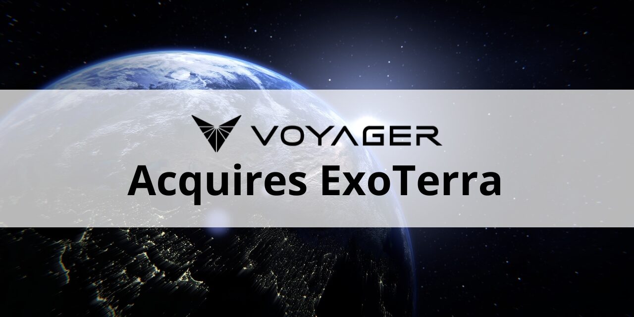 Voyager Acquires ExoTerra, Securing US-Built Propulsion for Golden Dome & SDA Missions