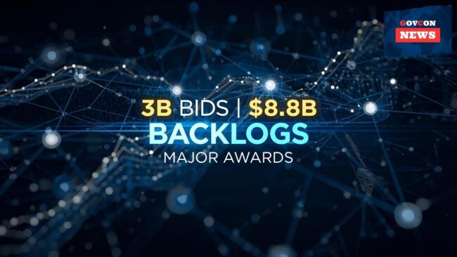 $3B Bids, $8.8B Backlogs, and Major Agency Awards