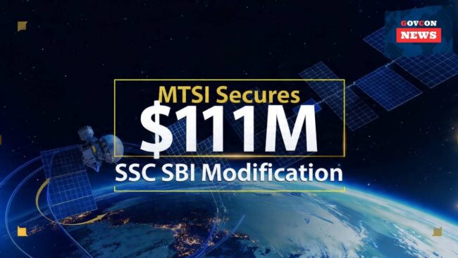 MTSI Secures $111M SSC SBI Modification
