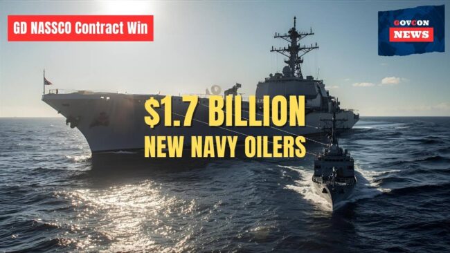 Navy Awards NASSCO $1.7B for New John Lewis-class Fleet Oilers Navy Awards NASSCO $1.7B for New John Lewis-class Fleet Oilers