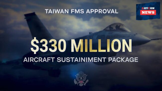 US Clears $330M Taiwan Aircraft Sustainment FMS