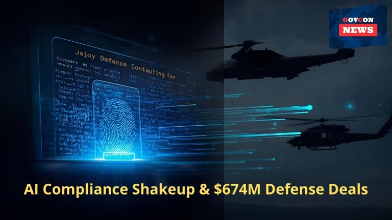 AI Compliance Shakeup & $674M Defense Deals