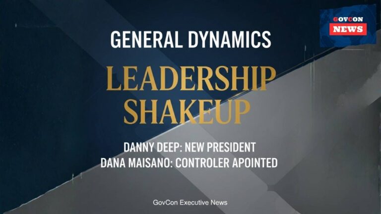 General Dynamics Leadership Appointments
