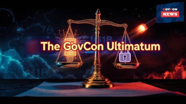 The GovCon Ultimatum AI Rules, IP Battles, and the $151 Billion Missile Race