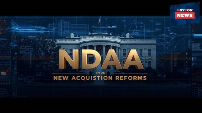 Trump Signs FY26 NDAA with Major Acquisition Reforms