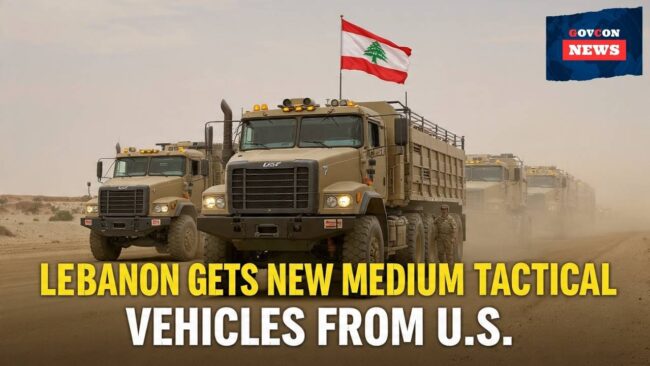 U.S. Approves Major $90.5 Million Sale of Medium Tactical Vehicles to Lebanon