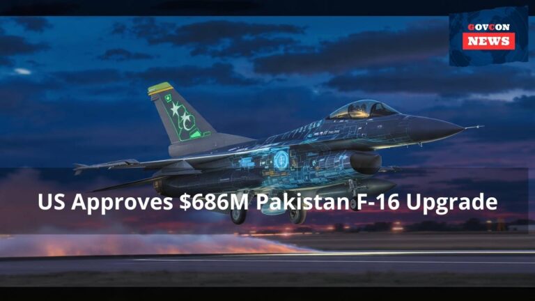 US Approves $686M Pakistan F-16 Upgrade